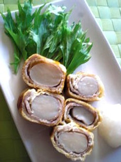 エリンギと豚肉の油揚げロール-レシピのメイン写真