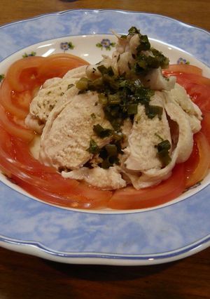 簡単♪　鶏胸肉のハーブレモンソースがけ-レシピのメイン写真