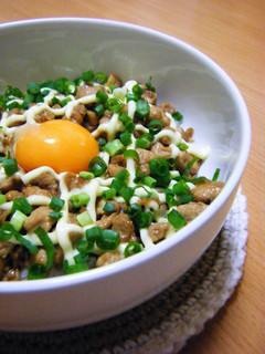 *豆腐そぼろのマヨ玉丼*-レシピのメイン写真