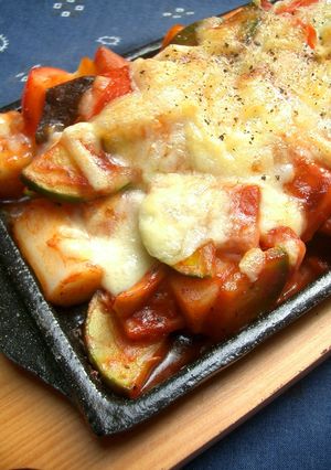 米餅トックで作る♪チーズトッポッキ♪-レシピのメイン写真