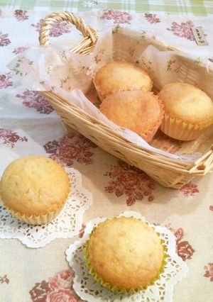 ＨＭと生クリームで簡単マフィン-レシピのメイン写真