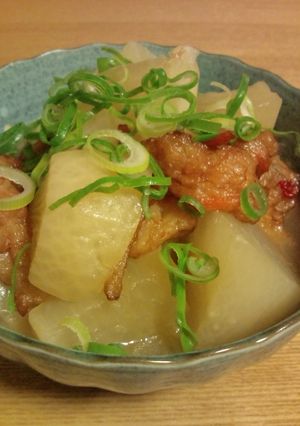 ほっこり。大根と加賀揚げの煮物-レシピのメイン写真