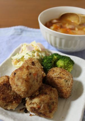 おいしー☆ヘルシー☆おからコロッケ-レシピのメイン写真
