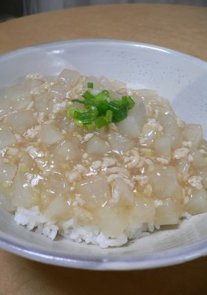 しょうが風味☆大根と鶏そぼろのあんかけ丼-レシピのメイン写真