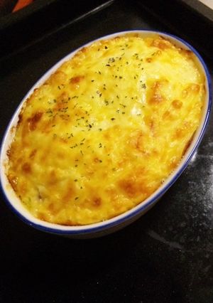 豆腐入りホワイトソースのふんわりグラタン-レシピのメイン写真