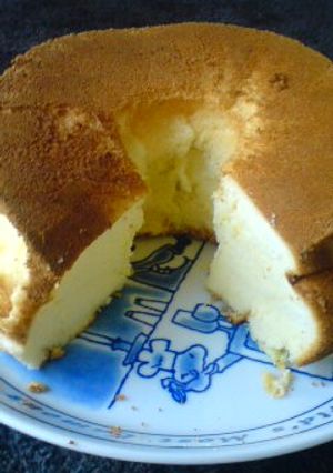 クリームチーズシフォンケーキ-レシピのメイン写真