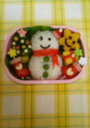☆☆キャラ弁☆☆　HAPPY X'mas-レシピのメイン写真