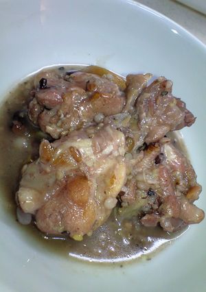 圧力鍋で鶏の手羽元と雑穀の煮込み-レシピのメイン写真