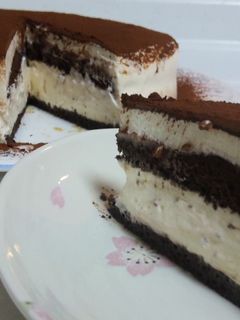 ♬アルコール類不使用♡ティラミスケーキ♬-レシピのメイン写真