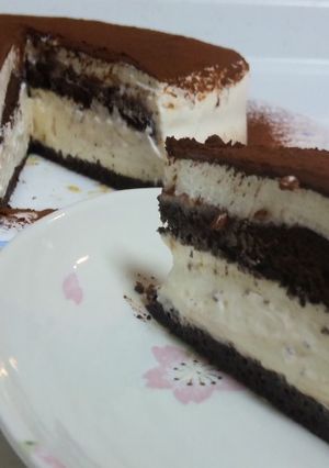 ♬アルコール類不使用♡ティラミスケーキ♬-レシピのメイン写真