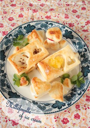 ハーゲンダッツで作るアイスミルフィーユ♪-レシピのメイン写真