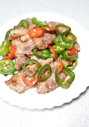豚バラ肉のスパイス焼き（フェーズフリー）-レシピのメイン写真