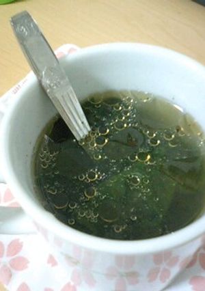 いつでもどこでも♪わかめスープ-レシピのメイン写真