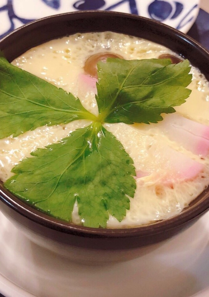 自宅で簡単☆蒸し器いらずの茶碗蒸し-レシピのメイン写真