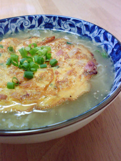 野菜オムレツをのっけた塩ラーメン✿-レシピのメイン写真
