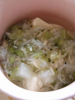 離乳食*かぶとしらすのあんかけ*-レシピのメイン写真