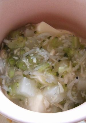 離乳食＊かぶとしらすのあんかけ＊-レシピのメイン写真