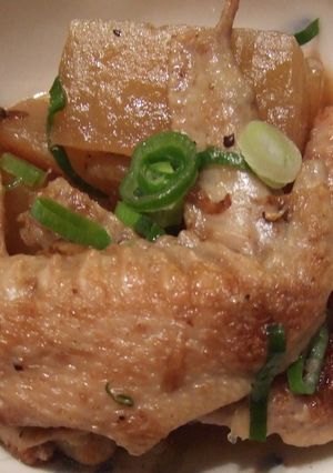 ＊鶏手羽と大根のこっくり煮＊-レシピのメイン写真