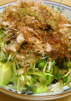 ５分で簡単！アボカドの山葵醤油和え-レシピのメイン写真