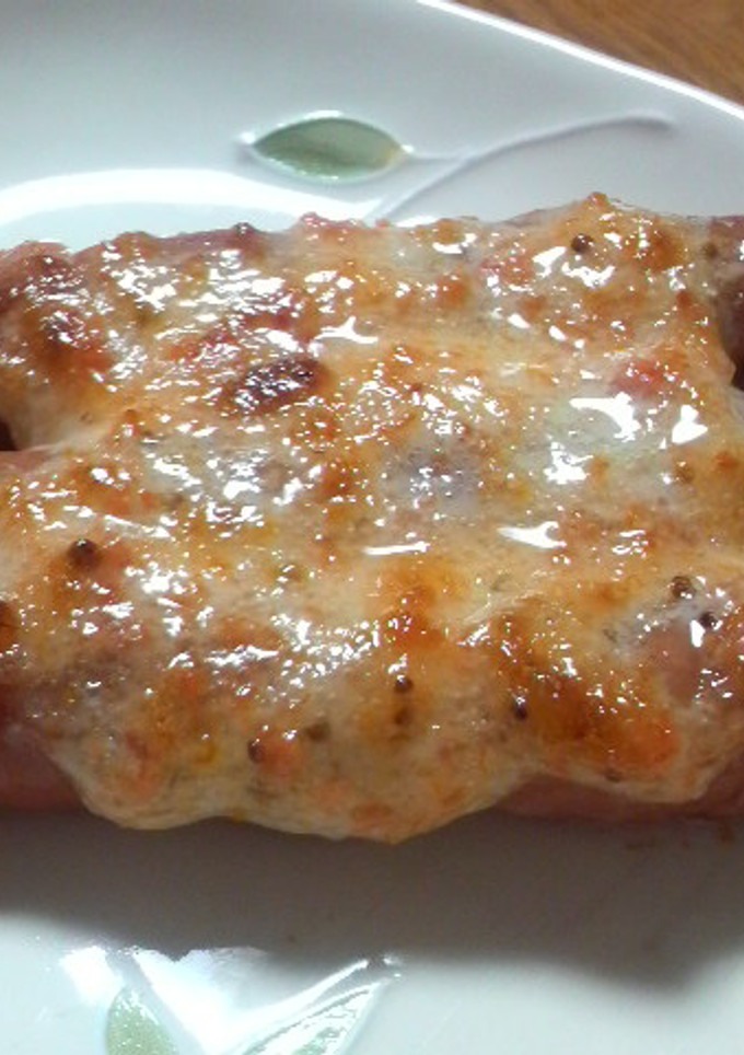 ウインナーの鮭マヨ焼き-レシピのメイン写真
