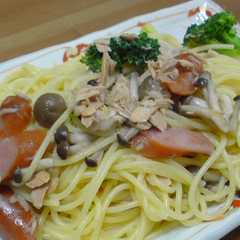 รูปของ 簡単に和風パスタ
