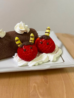 いちごで作る赤鬼-レシピのメイン写真