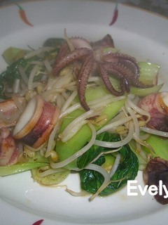 イカと野菜のオイスターソース炒め-レシピのメイン写真