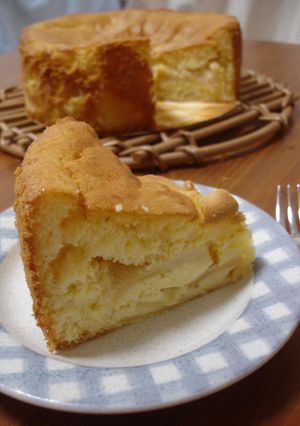 煮りんごケーキ-レシピのメイン写真