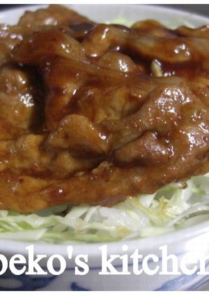 ✿みそ豚 のっけ丼✿-レシピのメイン写真