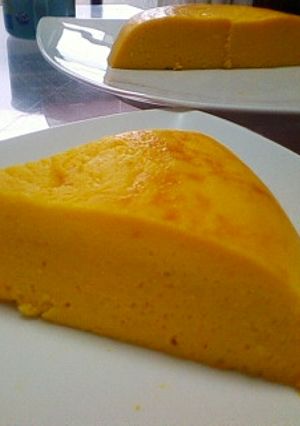 炊飯器で☆簡単かぼちゃチーズケーキ-レシピのメイン写真