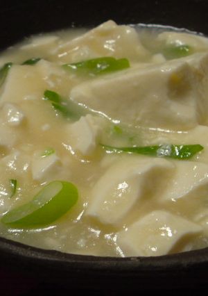 豆腐と天かす(揚げ玉)の白だし煮-レシピのメイン写真