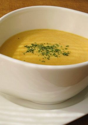 ∮コーン入ღ人参と豆腐の豆乳ポタージュ∮-レシピのメイン写真