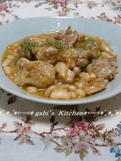 ☆鶏肉とお豆のシンプル煮込み☆-レシピのメイン写真
