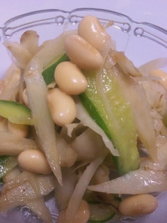 ごぼうと✿大豆の✿ポン酢✿サラダ-レシピのメイン写真