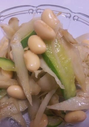 ごぼうと✿大豆の✿ポン酢✿サラダ-レシピのメイン写真