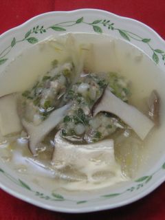 鰯と山芋のあったかつみれスープ-レシピのメイン写真