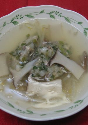鰯と山芋のあったかつみれスープ-レシピのメイン写真