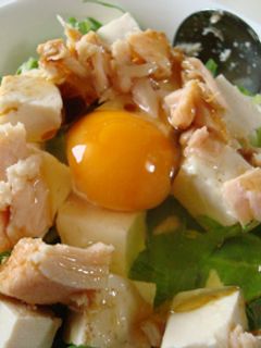 簡単&ヘルシー【豆腐丼】-レシピのメイン写真