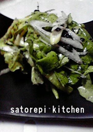 黒ゴマたっぷり★味サラダ-レシピのメイン写真