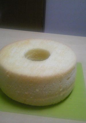 基本のバニラシフォンケーキ、18cm-レシピのメイン写真
