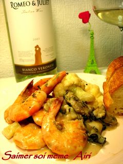 大人の牡蠣と海老のクリーム煮-レシピのメイン写真