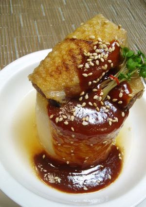 ピリカラ味噌の ふろふき大根-レシピのメイン写真