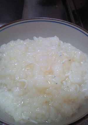 炊飯器☆しらすのお粥-レシピのメイン写真