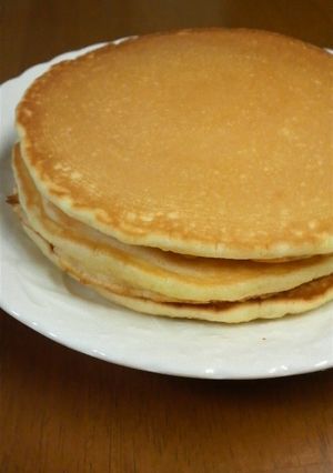 ほんのり甘い♪朝食パンケーキ-レシピのメイン写真
