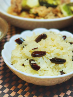 レッドキドニーでめちゃ簡単♪豆おこわ-レシピのメイン写真