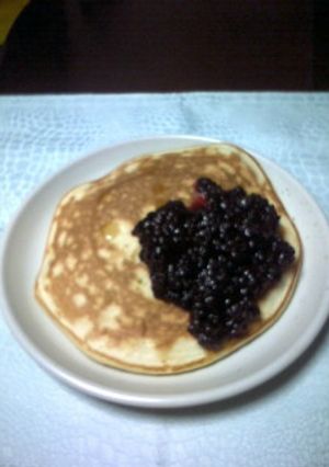 ふかふかホットケ～キwithジャム-レシピのメイン写真