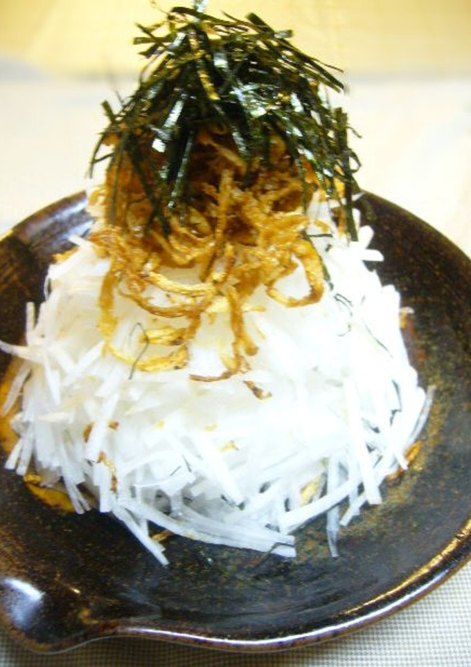 香ばしい油揚げと大根の千切りサラダ-レシピのメイン写真