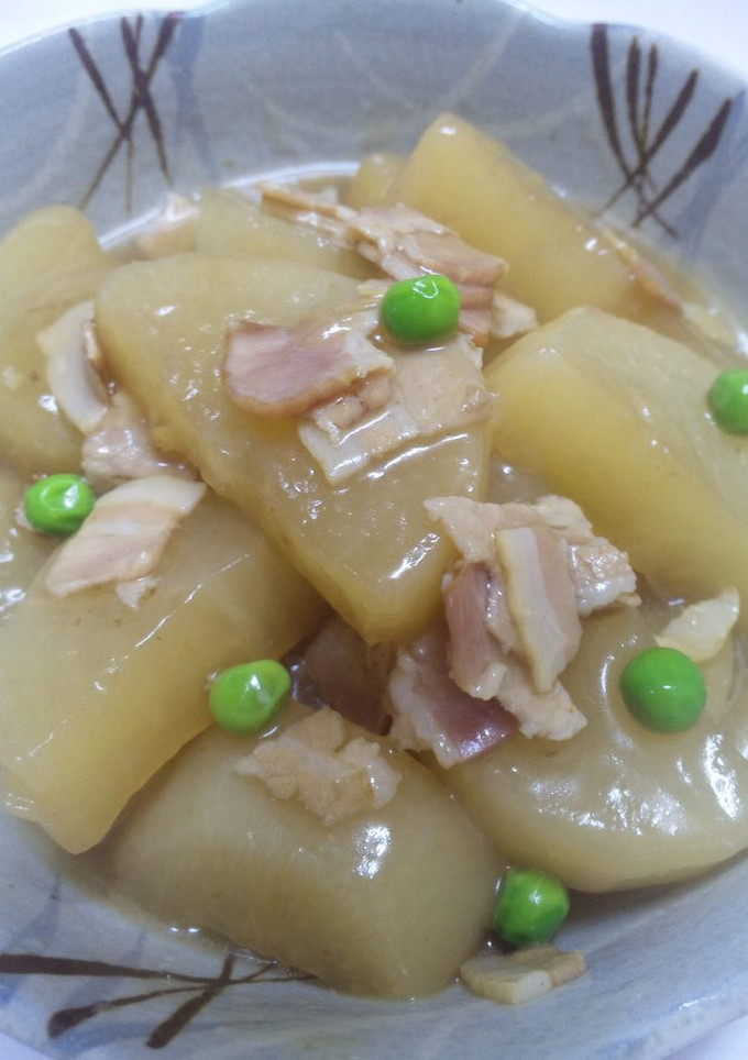 大根とベーコンのとろっと煮♪-レシピのメイン写真