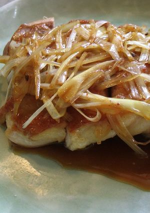 簡単♪♬もも肉のネギソース-レシピのメイン写真