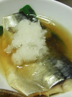 サバ酒蒸し 雪化粧しょうがあんかけ-レシピのメイン写真